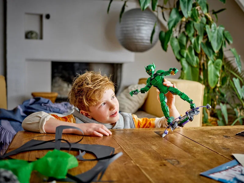 Green Goblin Construction Figure - View 6
