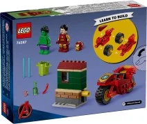 Iron Man with Bike and The Hulk - View 2