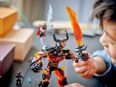 Thor vs. Surtur Construction Figure - View 4