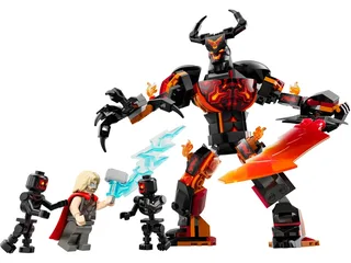 LEGO 76289-1 Thor vs. Surtur Construction Figure — 245 pieces, released 2024