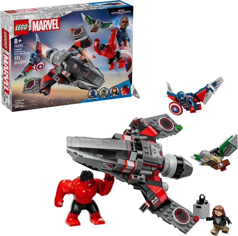 Captain America vs. Red Hulk Battle - View 3