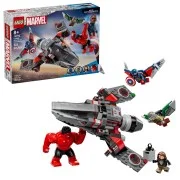 Captain America vs. Red Hulk Battle - View 3