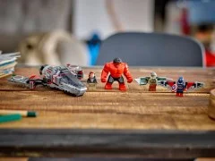 Captain America vs. Red Hulk Battle - View 6