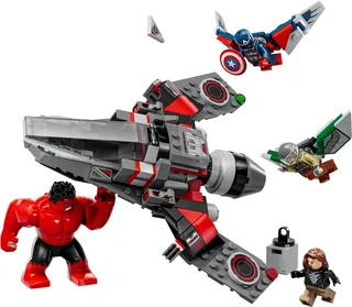 LEGO 76292-1 Captain America vs. Red Hulk Battle — 223 pieces, released 2024