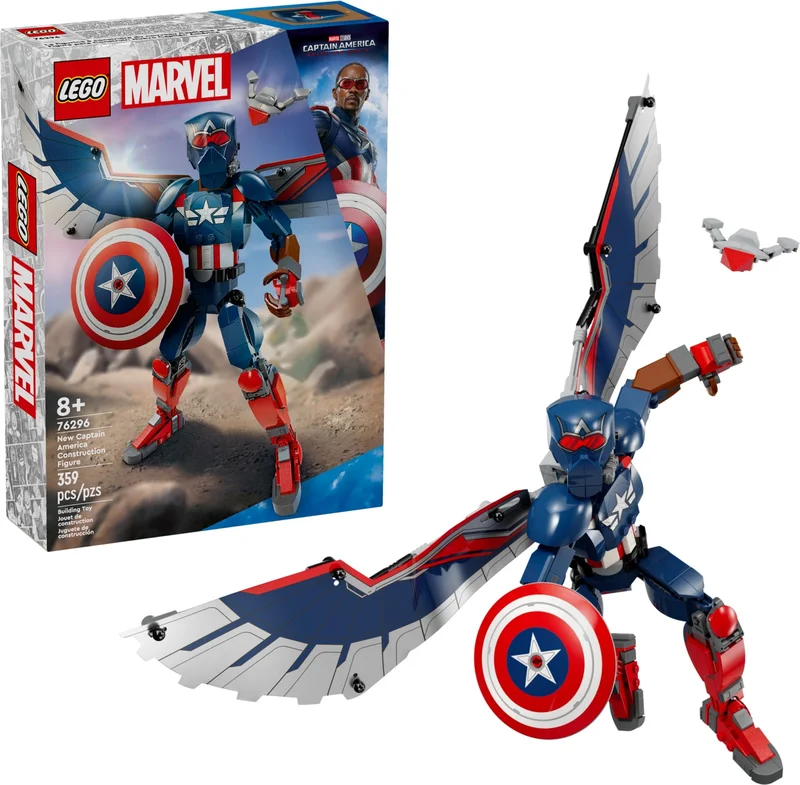 New Captain America Construction Figure - View 3