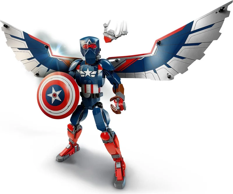 New Captain America Construction Figure - View 7