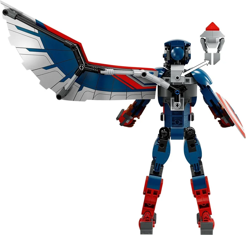 New Captain America Construction Figure - View 8