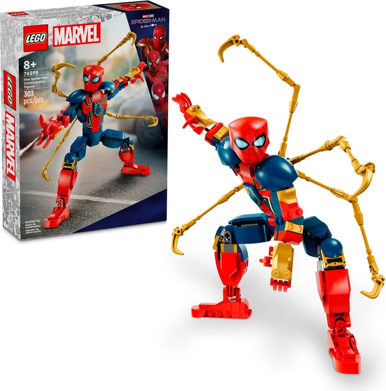 Iron Spider-Man Construction Figure - View 2