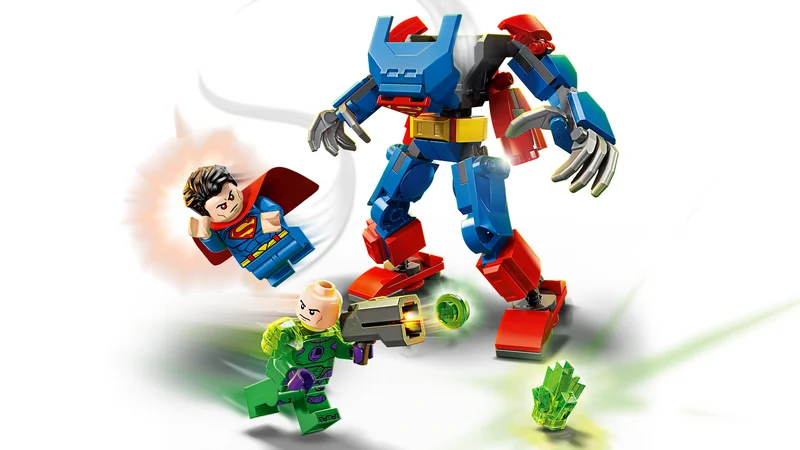 Superman Mech vs. Lex Luthor - View 3