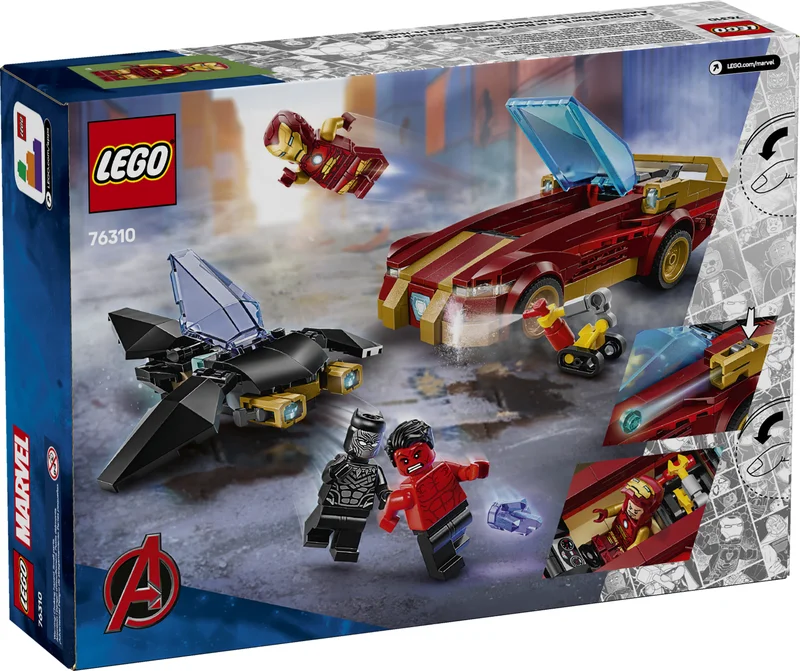 Iron Man Car & Black Panther vs. Red Hulk - View 9