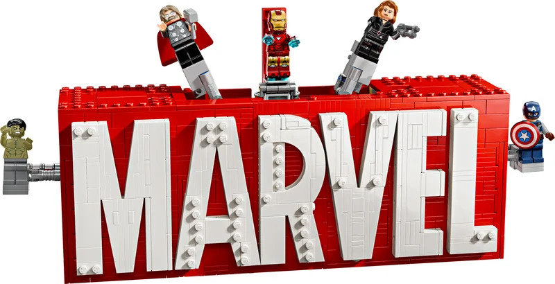 LEGO 76313-1 MARVEL Logo — 931 pieces, Super Heroes Marvel theme