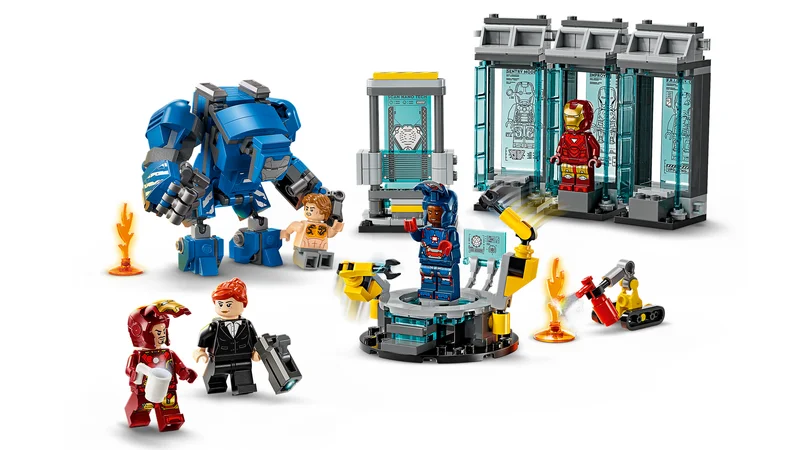 Iron Man's Laboratory: Hall of Armor - View 2