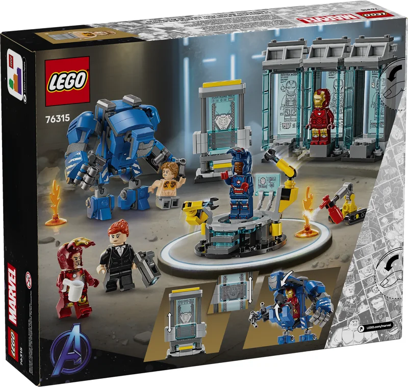 Iron Man's Laboratory: Hall of Armor - View 9