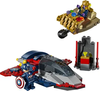 LEGO 76319-1 Captain America vs. Thanos — 107 pieces, Super Heroes Marvel theme