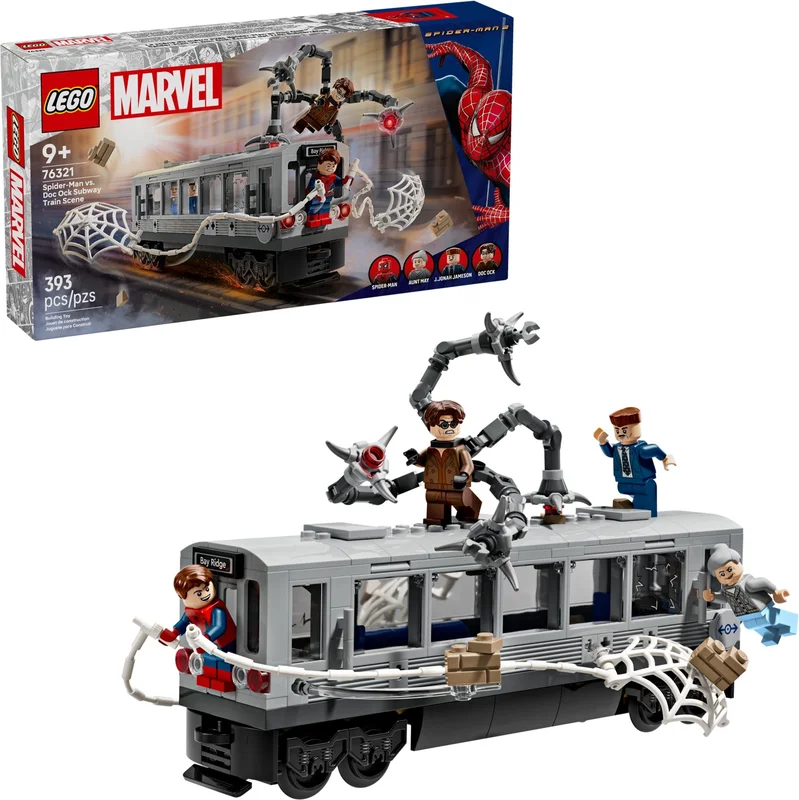 Spider-Man vs. Doc Ock Subway Train Scene - View 3