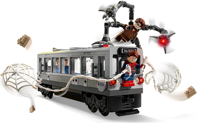 Spider-Man vs. Doc Ock Subway Train Scene - View 4