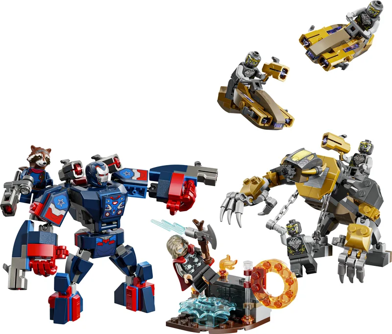 LEGO 76322-1 Avengers: Endgame Thor vs. Chitauri — 373 pieces, Super Heroes Marvel theme