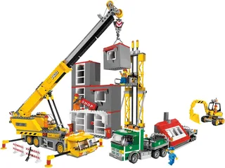 LEGO 7633-1 Construction Site — 898 pieces, City theme