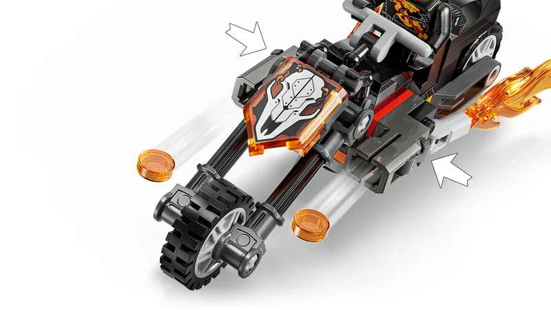 Spider-Man vs. Ghost Rider Motorcycle - View 2
