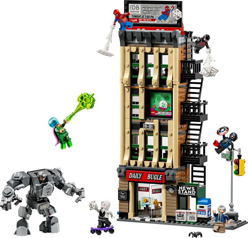 LEGO 76342-1 Spider-Man vs. Mysterio: The Daily Bugle — 861 pieces, Super Heroes Marvel theme