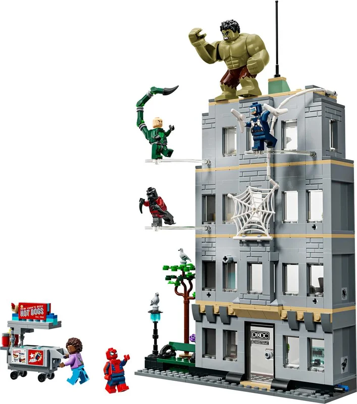 LEGO 76350-1 Spider-Man vs. Hulk Epic Clash — 534 pieces, Super Heroes Marvel theme