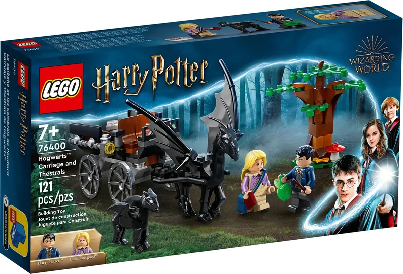 Hogwarts Carriage and Thestrals - View 2