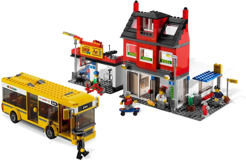 City Corner - LEGO Set 7641-1 - 2009