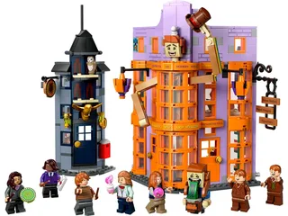 LEGO 76422-1 Diagon Alley Weasleys' Wizard Wheezes — 835 pieces, Harry Potter theme