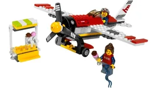 LEGO 7643-1 Air Show Plane — 115 pieces, City theme