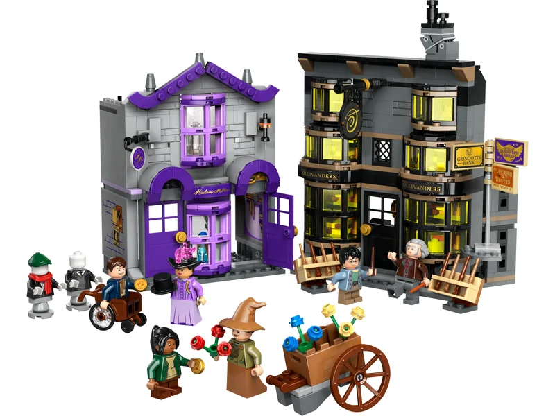 LEGO 76439-1 Ollivanders & Madam Malkin’s Robes — 766 pieces, Harry Potter theme