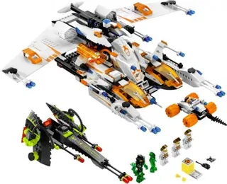 LEGO 7644-1 MX-81 Hypersonic Operations Aircraft — 795 pieces, released 2008