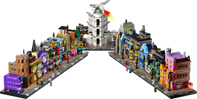 LEGO 76444-1 Diagon Alley Wizarding Shops — 2750 pieces, Harry Potter theme