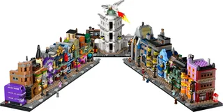 LEGO 76444-1 Diagon Alley Wizarding Shops — 2750 pieces, Harry Potter theme
