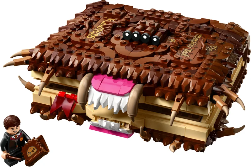 LEGO 76449-1 Chomping Monster Book of Monsters — 519 pieces, Harry Potter theme