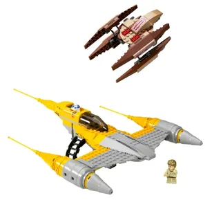 LEGO 7660-1 Naboo N-1 Starfighter and Vulture Droid — 280 pieces, released 2007