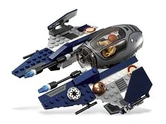 Jedi Starfighter with Hyperdrive Booster Ring - View 4