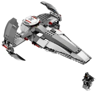 LEGO 7663-1 Sith Infiltrator — 310 pieces, released 2007