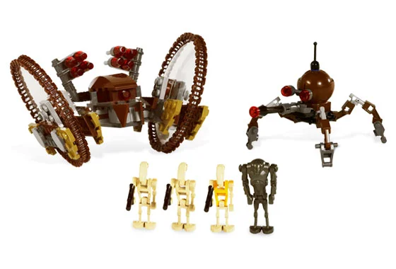 Hailfire Droid & Spider Droid - View 2