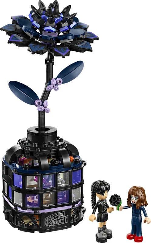 LEGO 76784-1 Black Dahlia Flower — 358 pieces, Wednesday theme