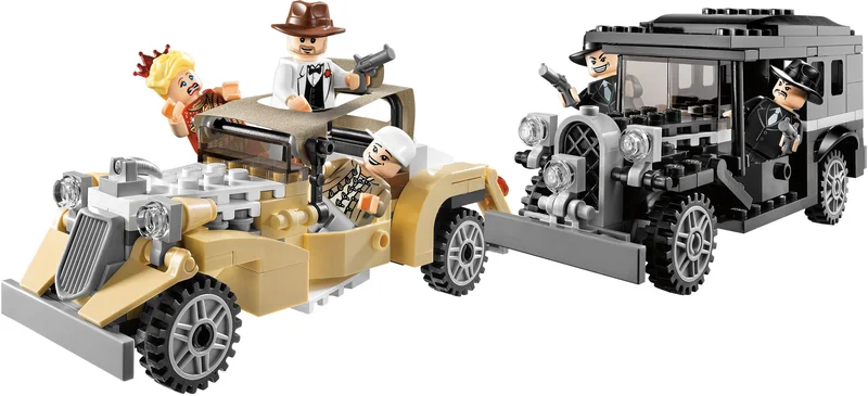 LEGO 7682-1 Shanghai Chase — 244 pieces, Indiana Jones theme