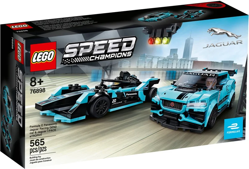 Formula E Panasonic Jaguar Racing GEN2 car & Jaguar I-PACE eTROPHY - View 2