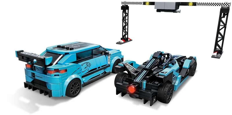Formula E Panasonic Jaguar Racing GEN2 car & Jaguar I-PACE eTROPHY - View 3