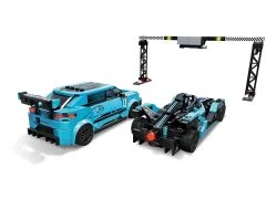 Formula E Panasonic Jaguar Racing GEN2 car & Jaguar I-PACE eTROPHY - View 3