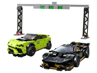 LEGO 76899-1 Lamborghini Urus ST-X & Lamborghini Huracán Super Trofeo EVO — 666 pieces, Speed Champions theme
