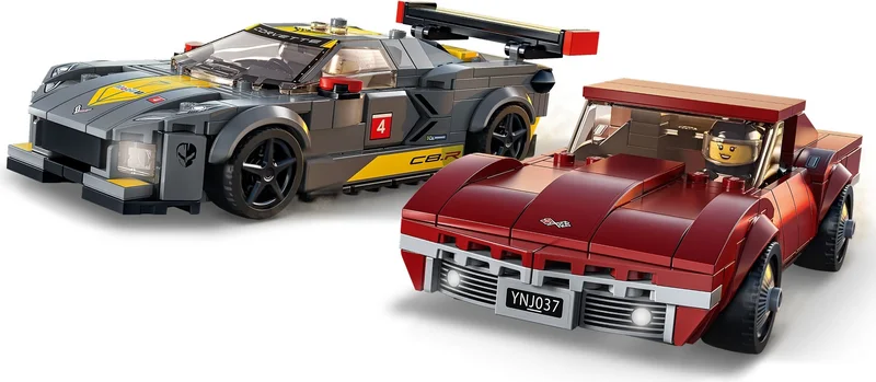 Chevrolet Corvette C8.R Race Car and 1969 Chevrolet Corvette - View 4