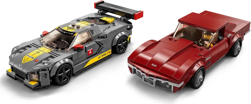 Chevrolet Corvette C8.R Race Car and 1969 Chevrolet Corvette - View 5