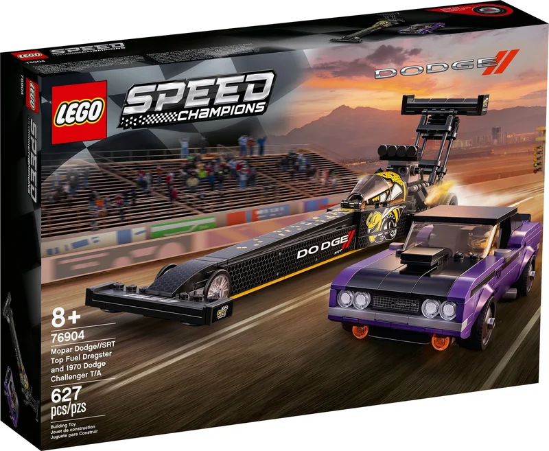 Mopar Dodge//SRT Top Fuel Dragster and 1970 Dodge Challenger T/A - View 2