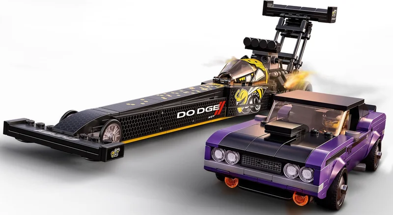 Mopar Dodge//SRT Top Fuel Dragster and 1970 Dodge Challenger T/A - View 5