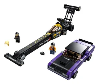 LEGO 76904-1 Mopar Dodge//SRT Top Fuel Dragster and 1970 Dodge Challenger T/A — 627 pieces, released 2021