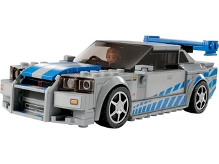 LEGO 76917-1 2 Fast 2 Furious Nissan Skyline GT-R (R34) — 319 pieces, Speed Champions theme